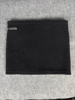 Vintage Columbia Black Fleece Neck Gaiter OSFA